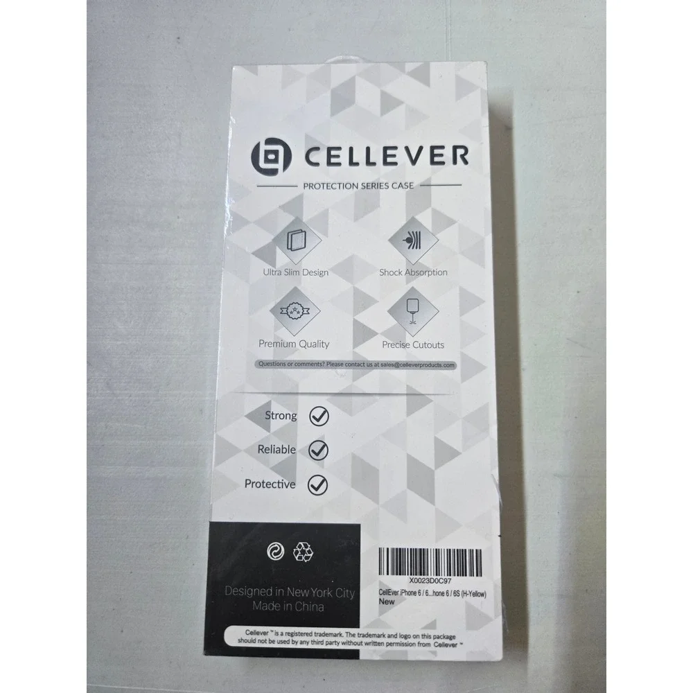 Cellever Protection Series Liquid Silicone Case for iPhone 6 6S 4.7 H Yellow